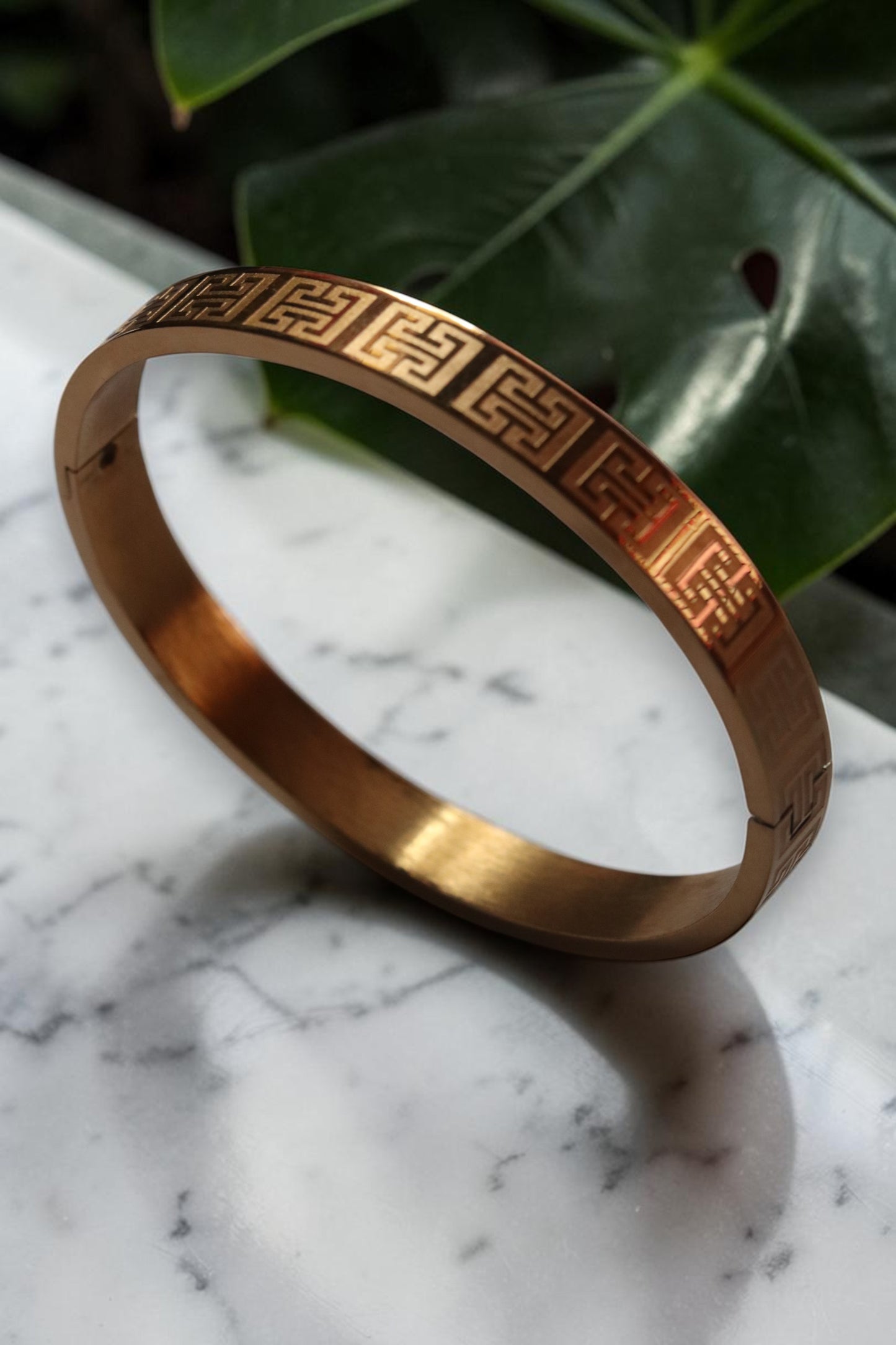 Golden designer Kada for Men | Stylish Gen-Z Men